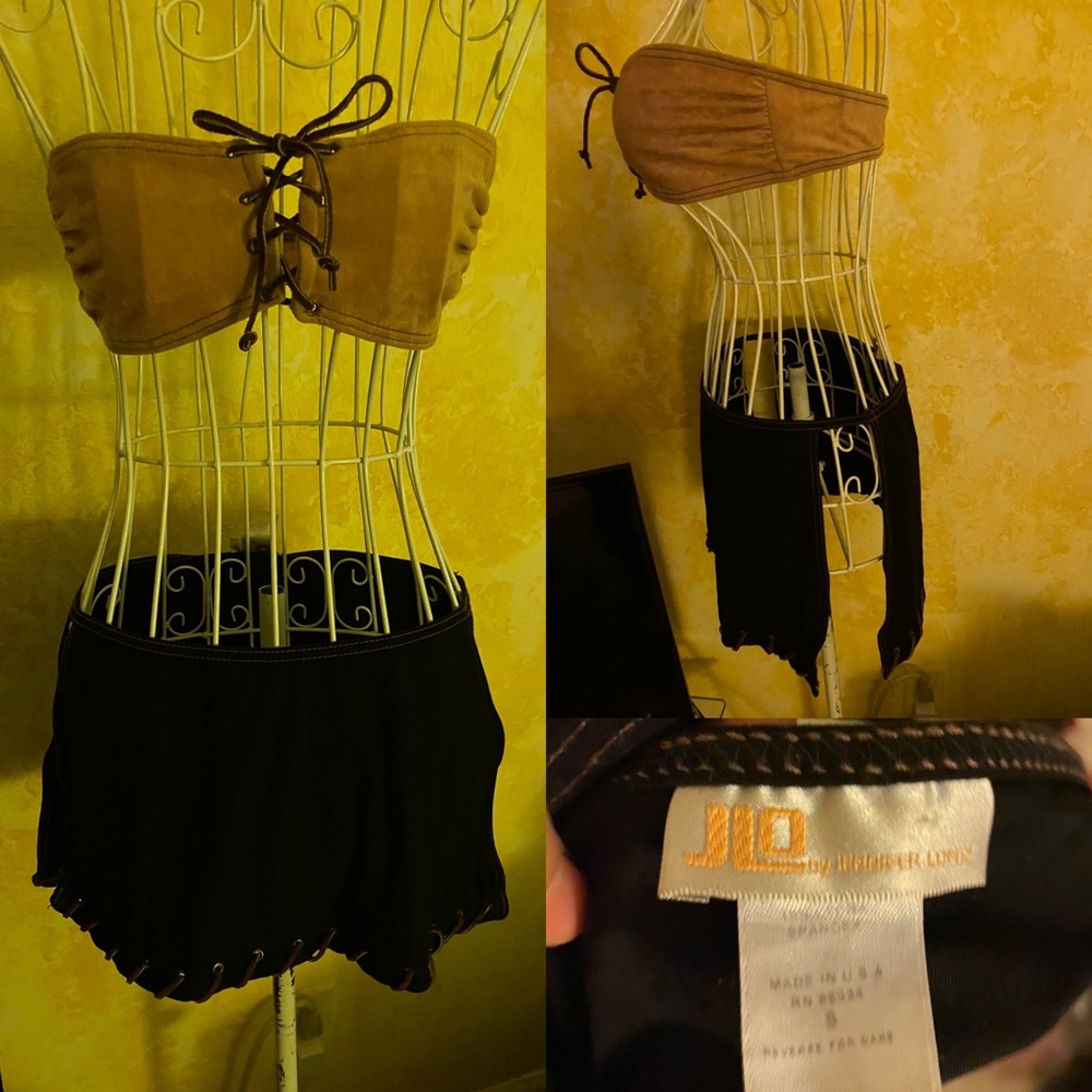Jlo Sexy top & skirt set, Jennifer Lopez style